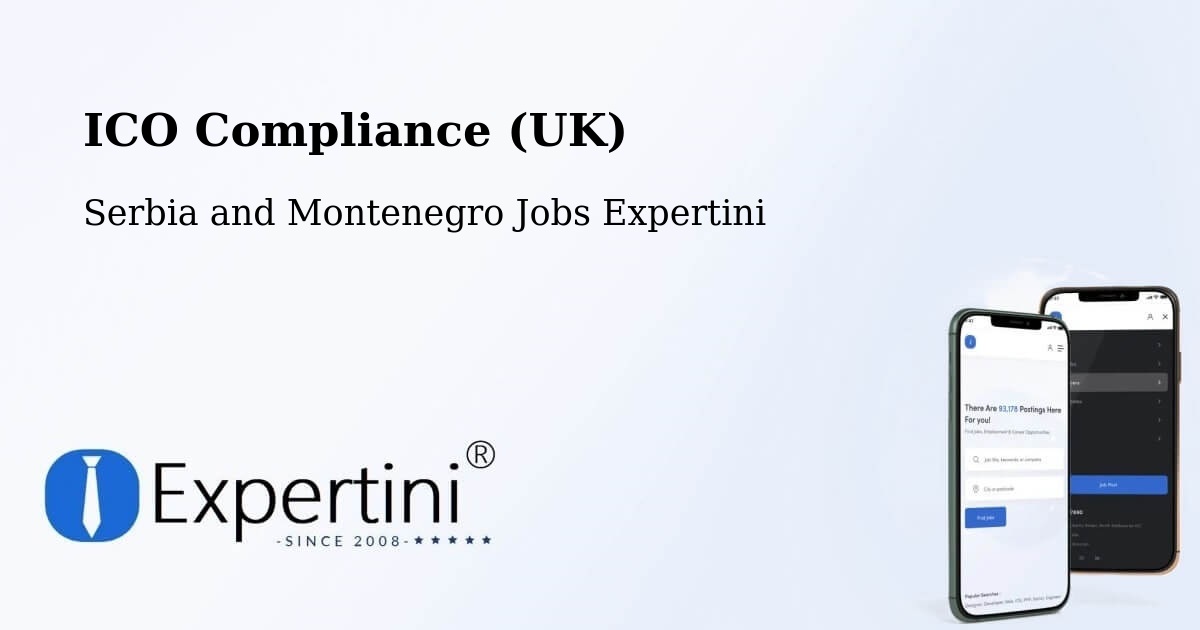 UK Data Protection & ICO Compliance – Témiscaming - Serbia and Montenegro Jobs Expertini