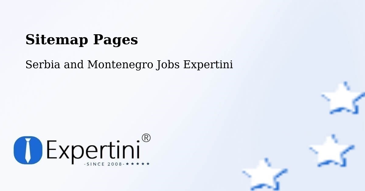 Sitemap Pages - Témiscaming - Serbia and Montenegro Jobs Expertini